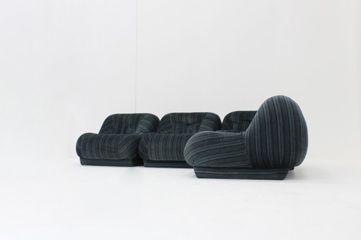 Vintage Italian modular corner sofa 1970s