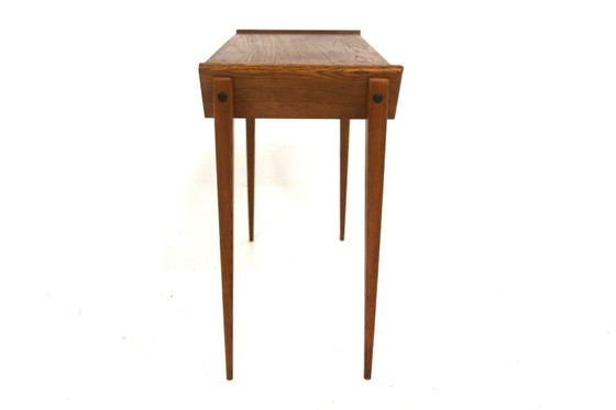 Consolle Scandinava in Teak e Rovere, Svezia, 1960, Console, Scandinavian (foto 4 di 5)