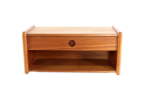 Image 1 of Kai Kristiansen for Vildbjerg mobelfabrik floating wall cabinet vintage Danish