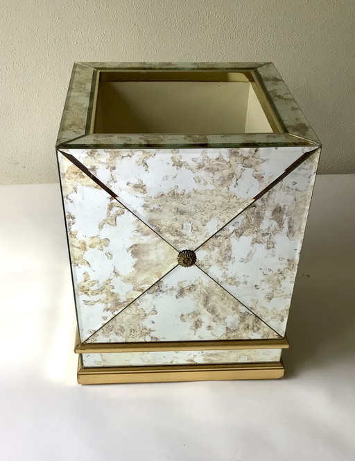 Vintage Mirror Flower Box, Hollywood