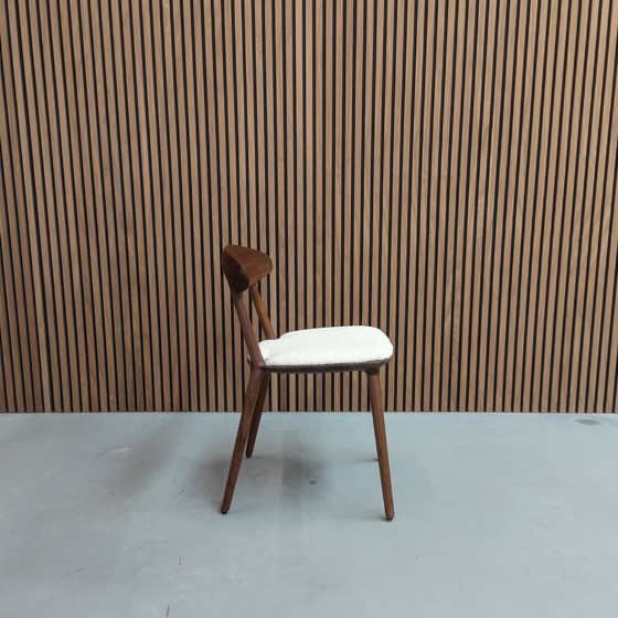 Image 1 of Artisan Wu Dining Chair In Boucle