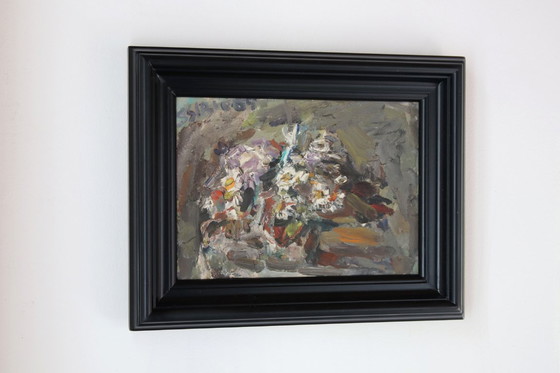 Image 1 of Dipinto ad olio espressionista di Sirio Salimbeni