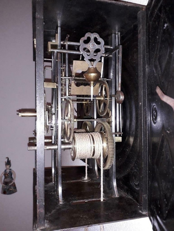 Image 1 of Beautiful original antique comtoise clock.🕰️