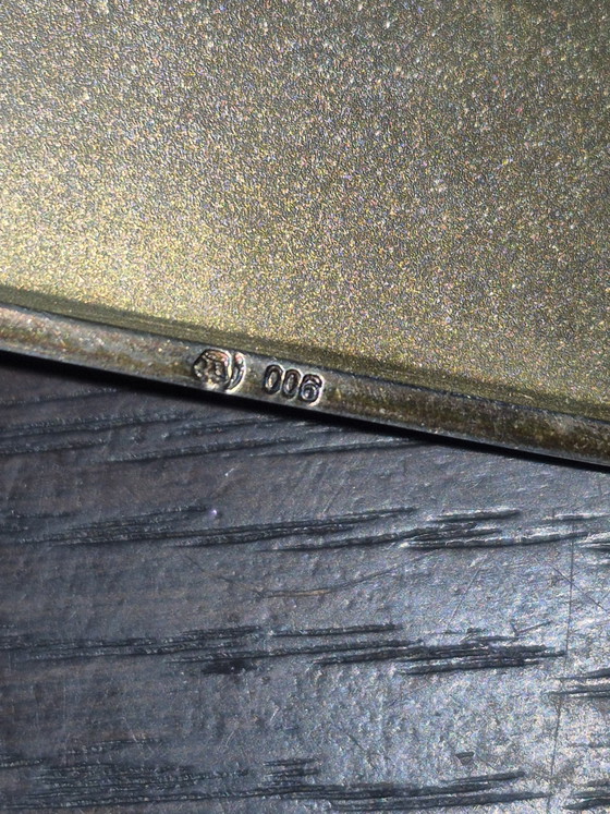 Portasigarette in Argento Art Déco – wr, Oggetti decorativi, Gold, Silver (photo 4 of 5)