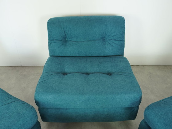 Image 1 of Ensemble fauteuil et table basse Amanta de Mario Bellini, design vintage années 60