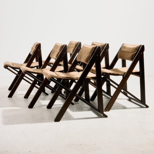 Silla plegable de haya MK11256 de Cor, juego de 6 – klapstoelen, Wood