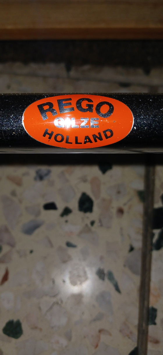 Image 1 of Vintage kitchen step stool/chair by Rego Gilze Holland