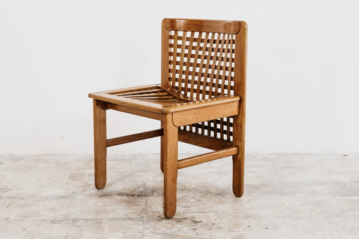 Sedia Transenna Di Titina Ammannati & Giampiero Vitelli - Pozzi & Verga Anni ‘70