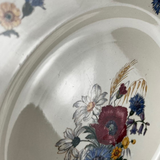 Round Cake Dish "Agreste" Sarreguemines, 20th Century – Crockery, Ceramic (photo 3 of 7)