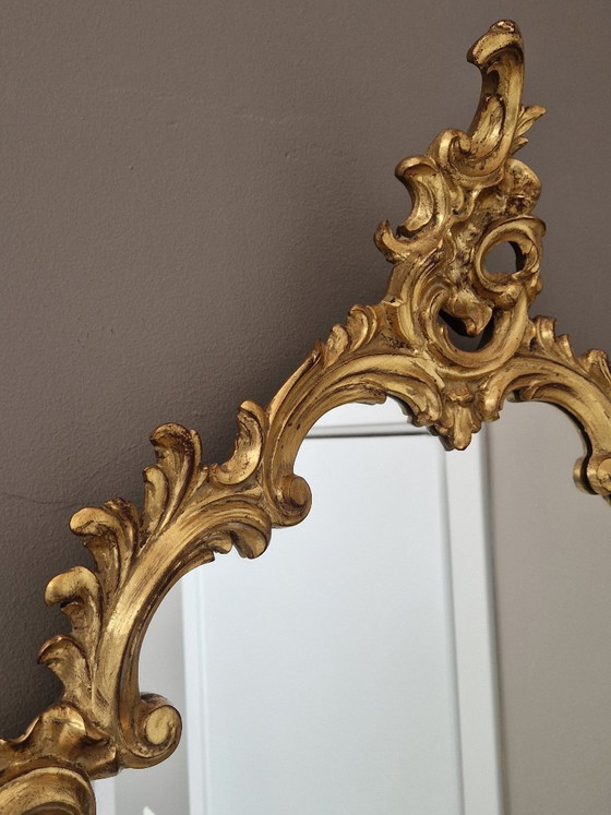 Image 1 of Vintage rococo wall mirror
