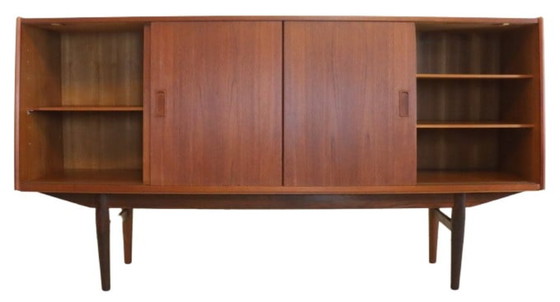 Image 1 of Westergaard midboard highboard kas 'Snertinge' vintage Deens