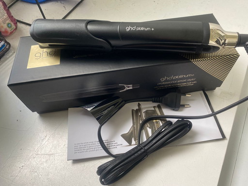 Authentic GHD Platinum+ Smart Styler Black Professional Hair Straightener