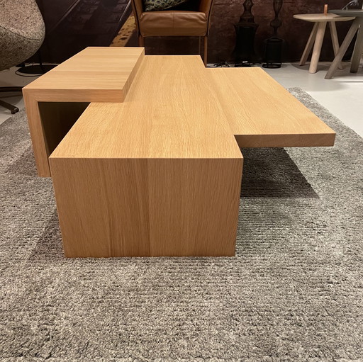 Indera Klappbarer L-Couchtisch