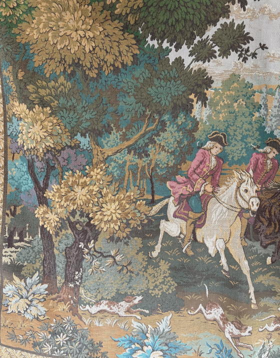 Image 1 of Antiker Aubousson Gobelin Wandteppich