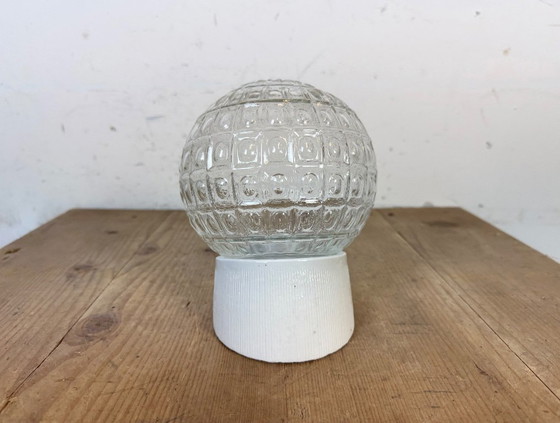 Image 1 of Applique vintage in porcellana bianca, anni '70