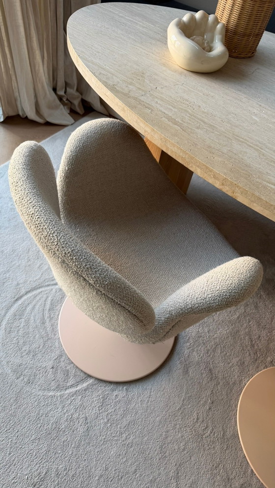 2x Artifort Dining Chair – Metal, Textile (photo 3 of 6)