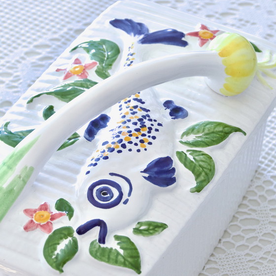 Image 1 of Grote 1960 Collectie Majolica Schramberger Terrine