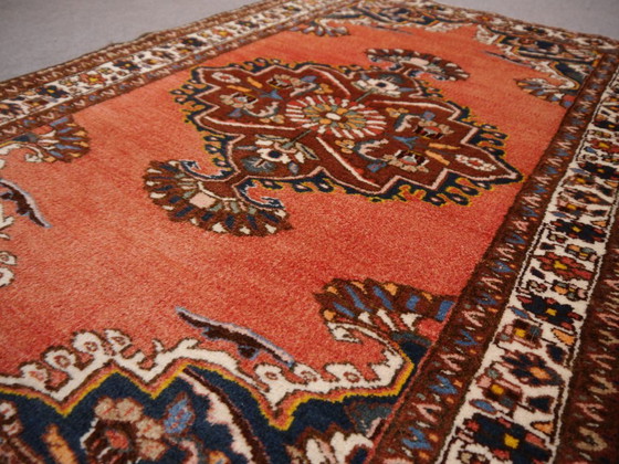 Image 1 of Vintage Persian rug, approximately 150 x 100 cm, hand-knotted from wool, excellent condition