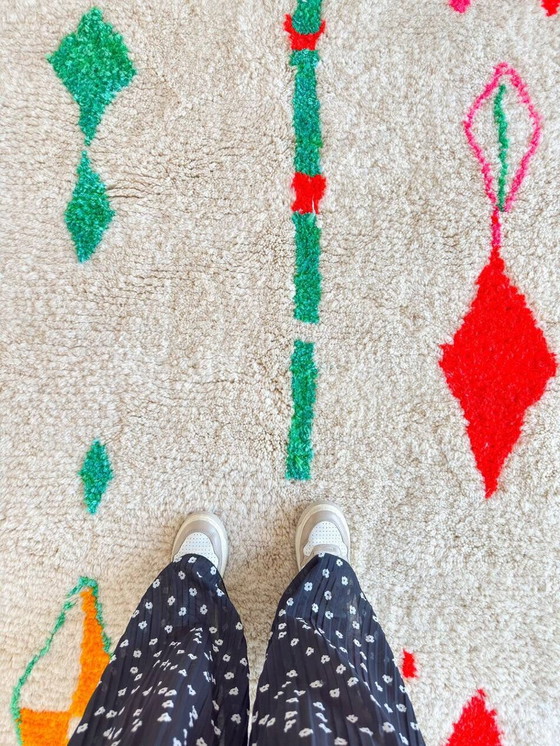 Image 1 of Marokkaans wollen tapijt 250/150cm