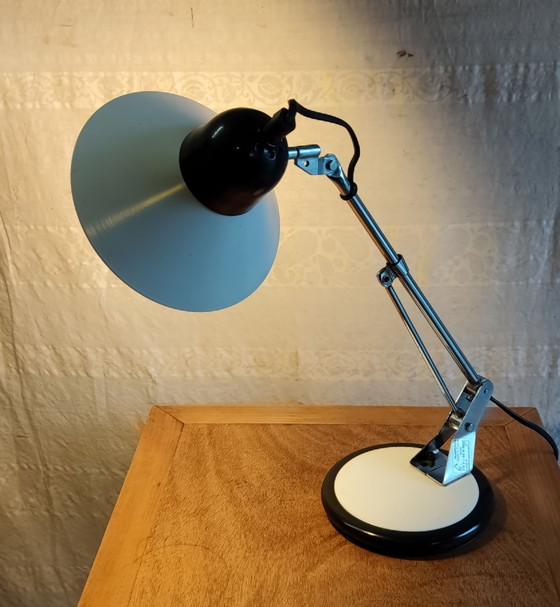 Lampe de bureau articulée par Aluminor (Fr.) - années 89 – Métal (photo 6 of 8)