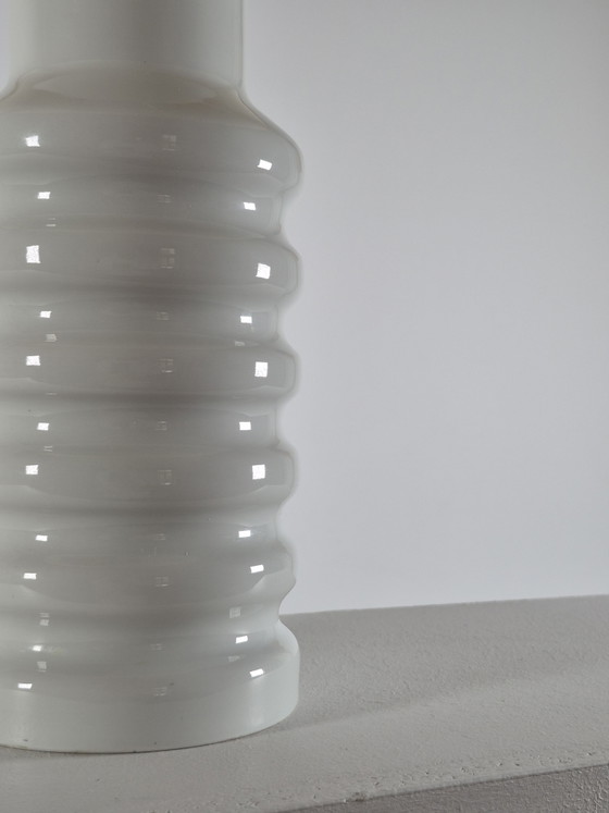 Lampada vintage in porcellana di metà secolo VEB GDR – Lampade da terra, Porcelain, Textile (photo 6 of 15)
