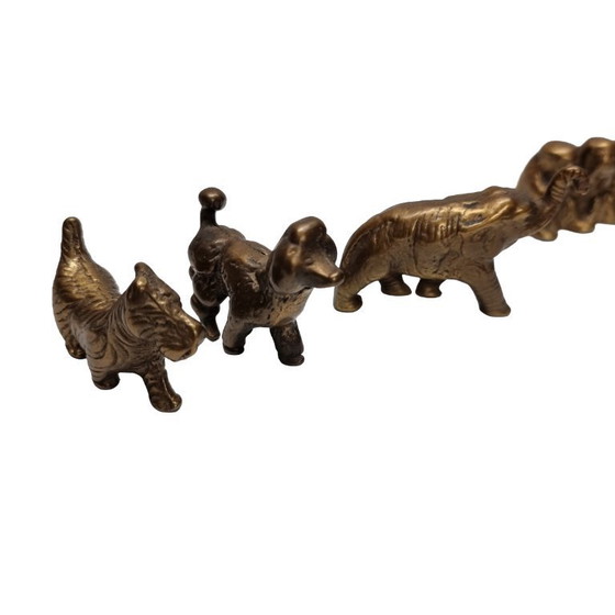 Image 1 of Verschiedene alte Tierstatuen aus Bronze