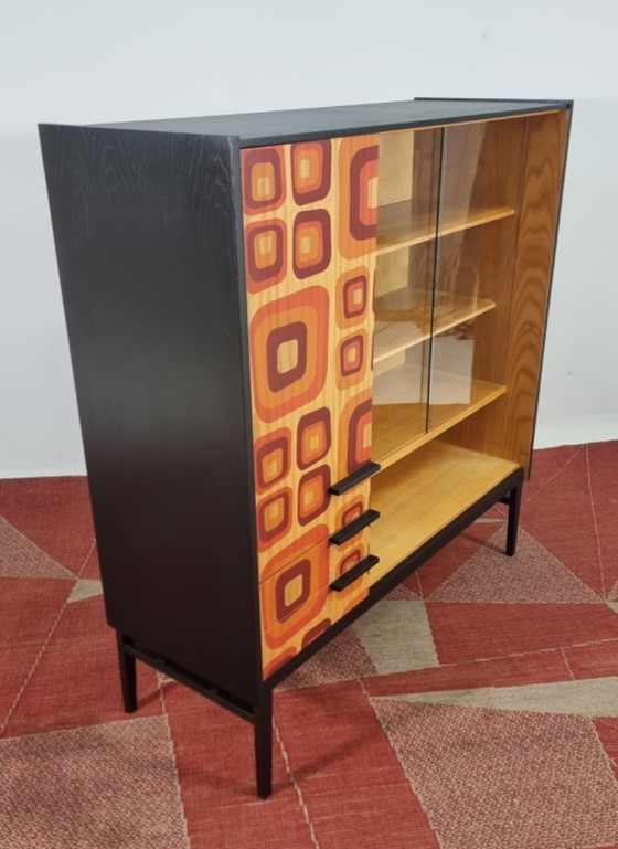 Image 1 of Vintage vitrinekast jaren 70