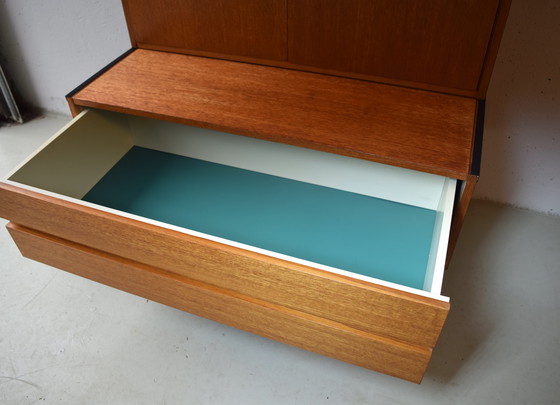 Image 1 of Mobiletto/cassettiera in teak anni '60 di Omnia, vintage, con bar.
