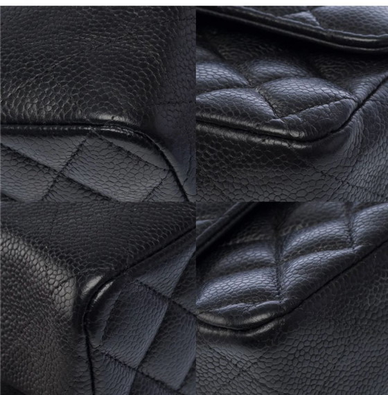 Image 1 of Sac CHANEL Timeless/Classique en Cuir Noir - 103437