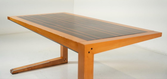 Image 1 of Luxury Wooden Desk + Chair Massimo Scolari Giorgetti, Italia1990