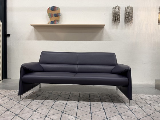 Divano Leolux Felizia 2,5 posti Senso Indigo, Divani 2 posti, Pelle, Multicolore (foto 2 di 6)