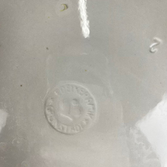 Image 1 of Flat plate of forest animals, Edelkeramik, Grunstadt, mid-20th century