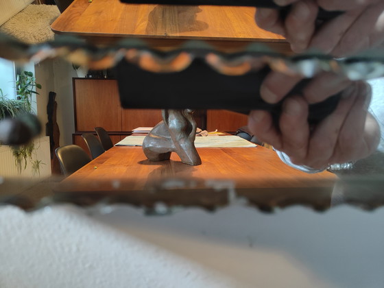 Image 1 of Venetian wall mirror – Italy – full glass – faceted – vintage