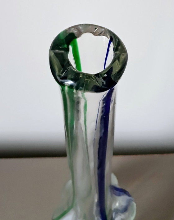 Image 1 of Soliflore vaas van Murano sommerso glas. Archimede Seguso. 1960/1970