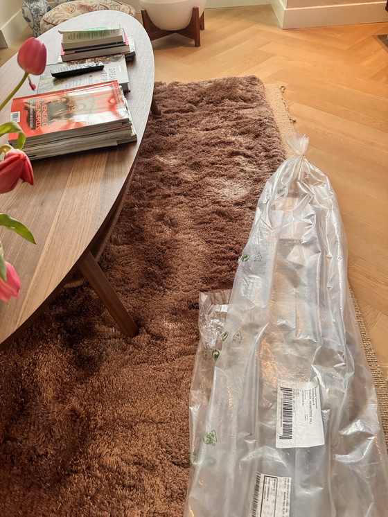 Image 1 of Alfombra de pelo alto Marich en kapri rosa 230x160