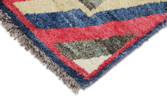 Image 1 of Original Persian carpet Gabbeh Ghashghai oriental carpet 228 cm x 132 cm old natural