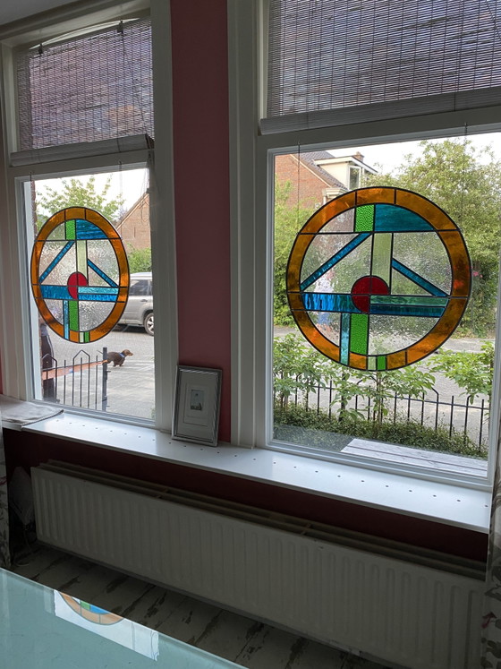 Image 1 of Buntglasfensterbehänge
