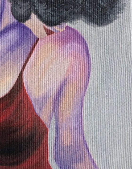 Image 1 of Dawid MUSIELAK - Velvet Silence - Artist's Painting