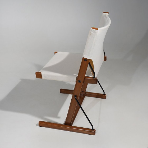 Eight “Nina and Santa Maria” Chairs by Piero De Martini for Cassina, 1970s – Dining chairs, Textile (photo 7 of 15)
