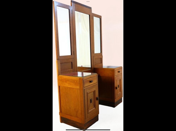 Image 1 of Comò/toletta scuola di Amsterdam retrò Art Deco