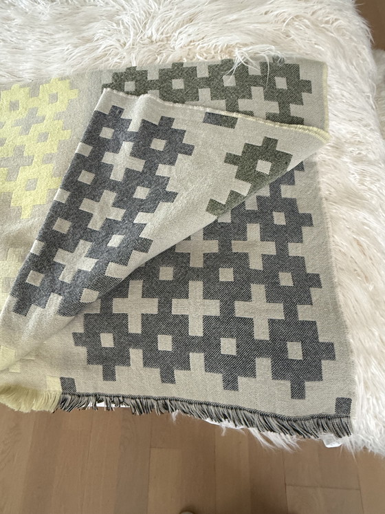Image 1 of Hay 9, Plaid in Lemon/Gray