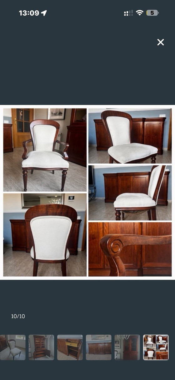 ArtesMoble Luxe Eetkamerset van Spaans walnoothout (Klassieke Lijn) – Artes Moble, Wood (photo 6 of 10)