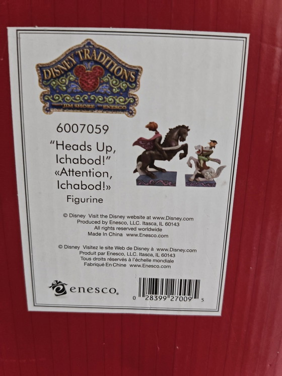 🎃 Rare & Retired: Jim Shore Disney "Heads Up, Ichabod!" 6007059 🎃, Decorative Objects, Other, Multi Color (photo 15 of 15)