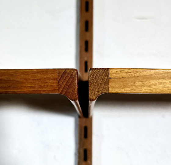 Image 1 of Kai Kristiansen wall shelf 60s 70s Vintage Teak Mid - Century