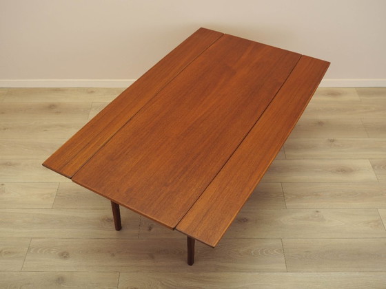 Tavolino da caffè danese in teak con ripiano a doghe, anni '60 – Tavolini da caffè, Wood (photo 7 of 16)