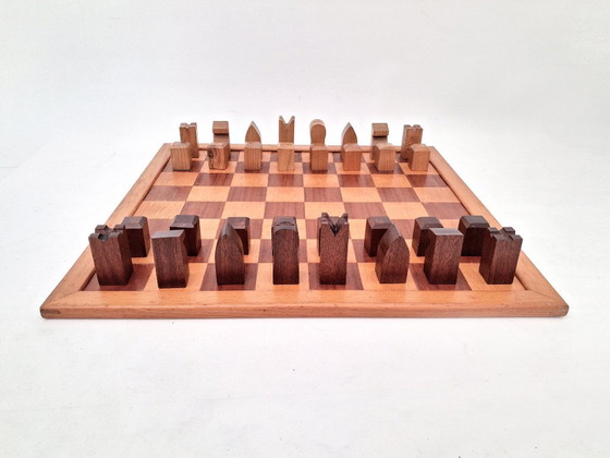 Abstract Design Chess Set – Decorative Objects, Wood (photo 6 of 10)