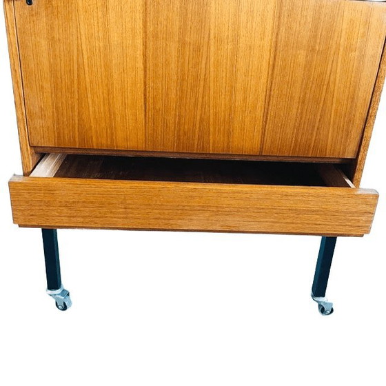 Image 1 of Meuble bar mobile vintage en teck, design danois des années 1960