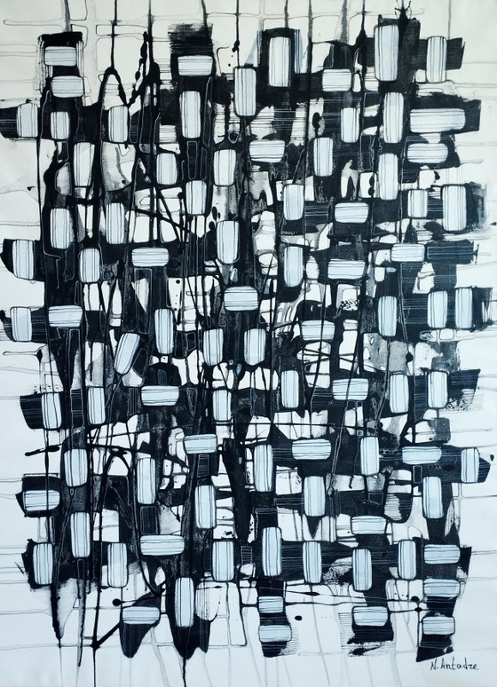 Image 1 of Natia Antadze Abstract Composition XXL