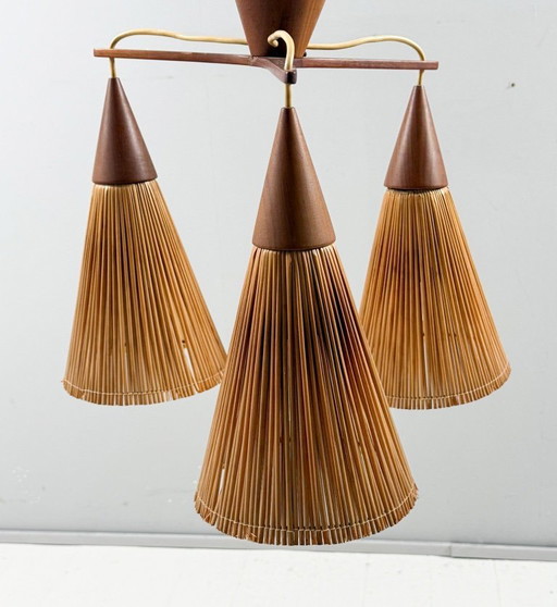 Large ceiling lamp/light by Ib Fabiansen, 1960s, Denmark