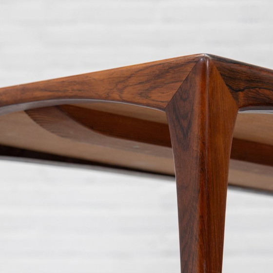 Image 1 of Deense Palissander Salontafel Erling Torvits 60's